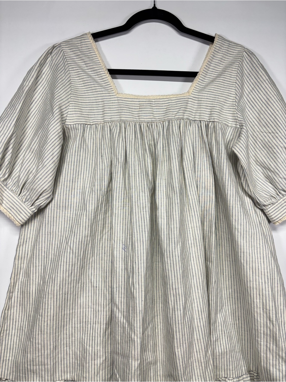 ✨Christy Dawn The Berkley Dress Blue Harvest Stripe Size M - Picture 10 of 16